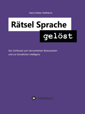 cover image of Rätsel Sprache gelöst